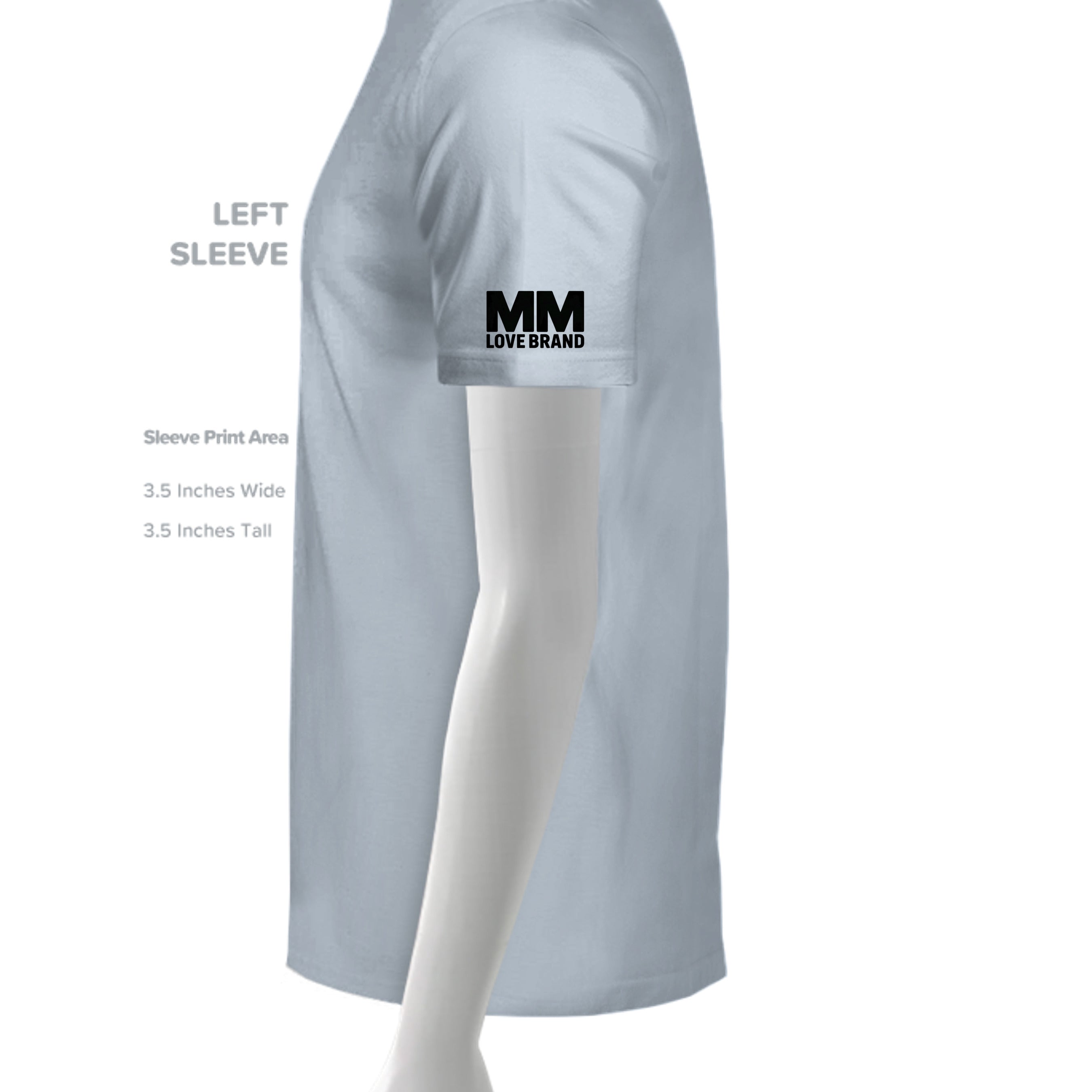 Carolina Blue - 3001C - SLEEVE_LEFT