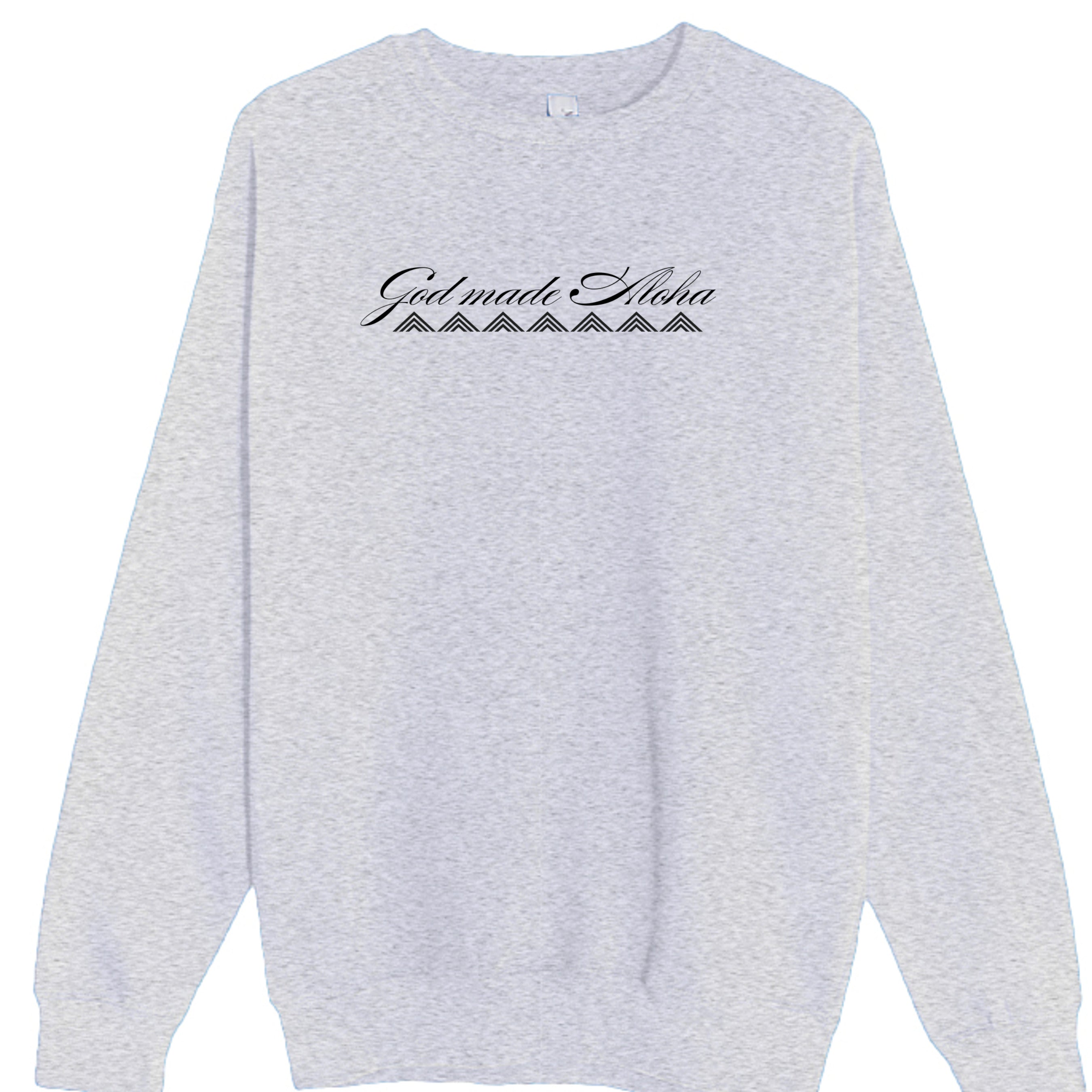 HEATHER GREY - LS14004 - FRONT