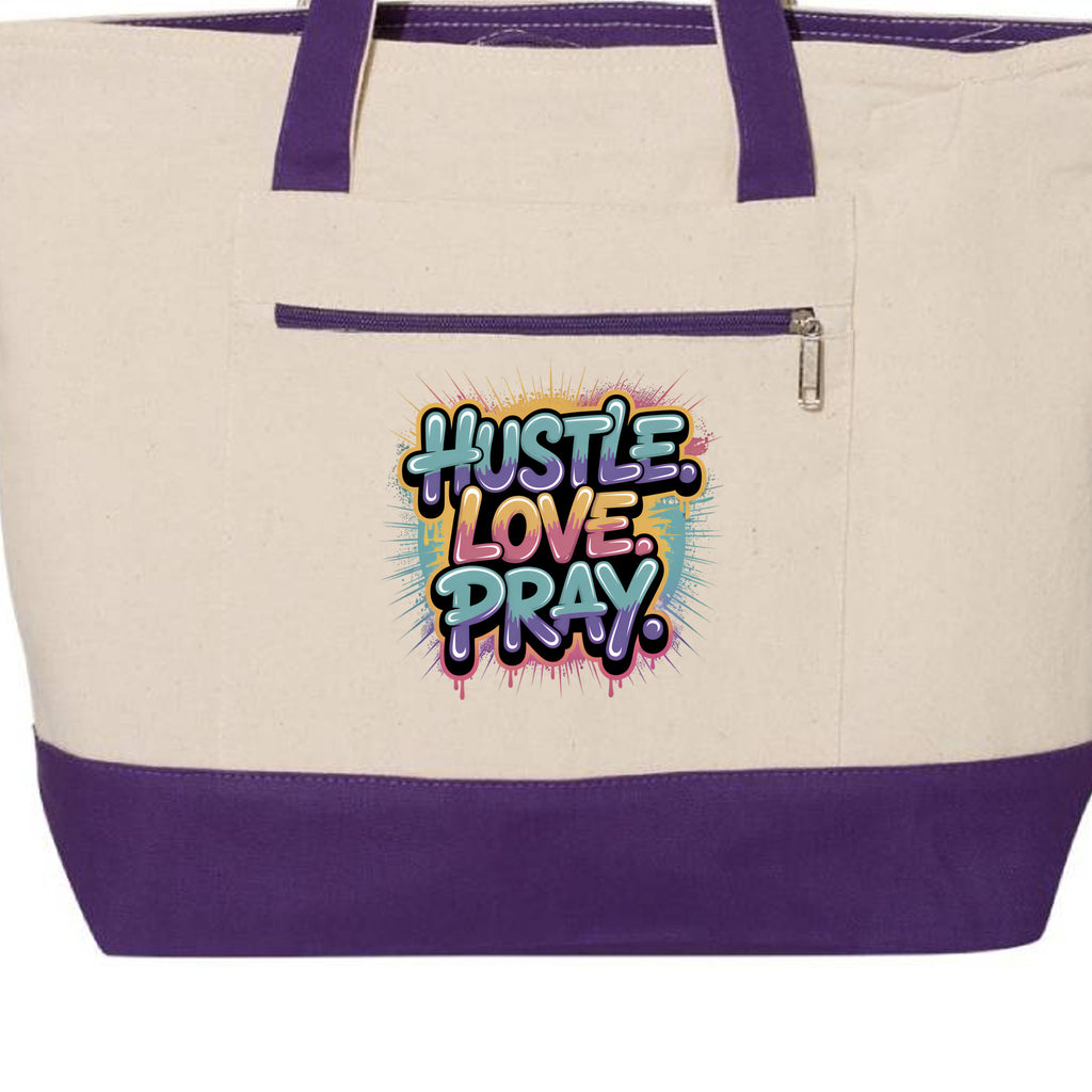 Natural/ Purple - Q1300 - FRONT