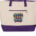 Natural/ Purple - Q1300 - FRONT