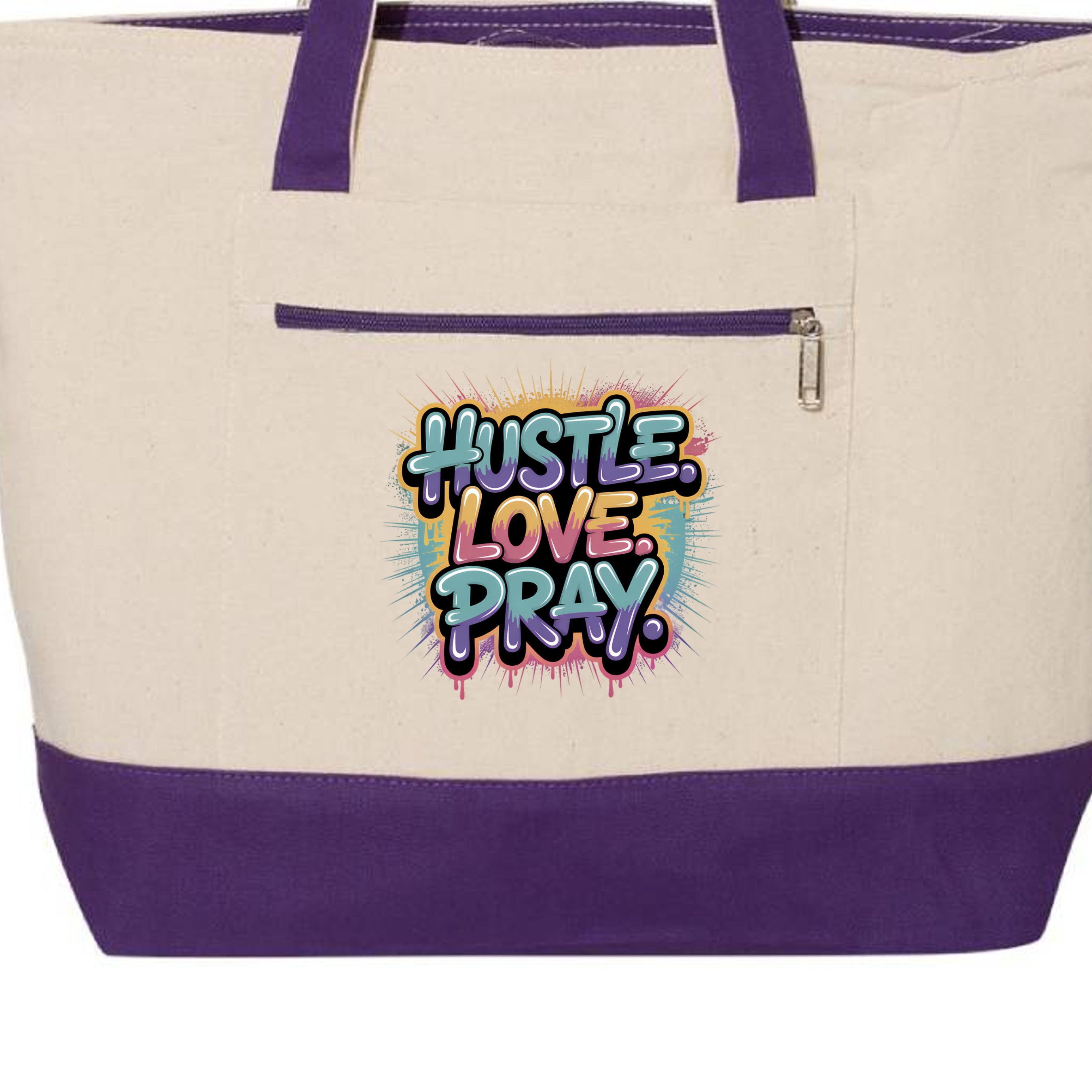Natural/ Purple - Q1300 - FRONT