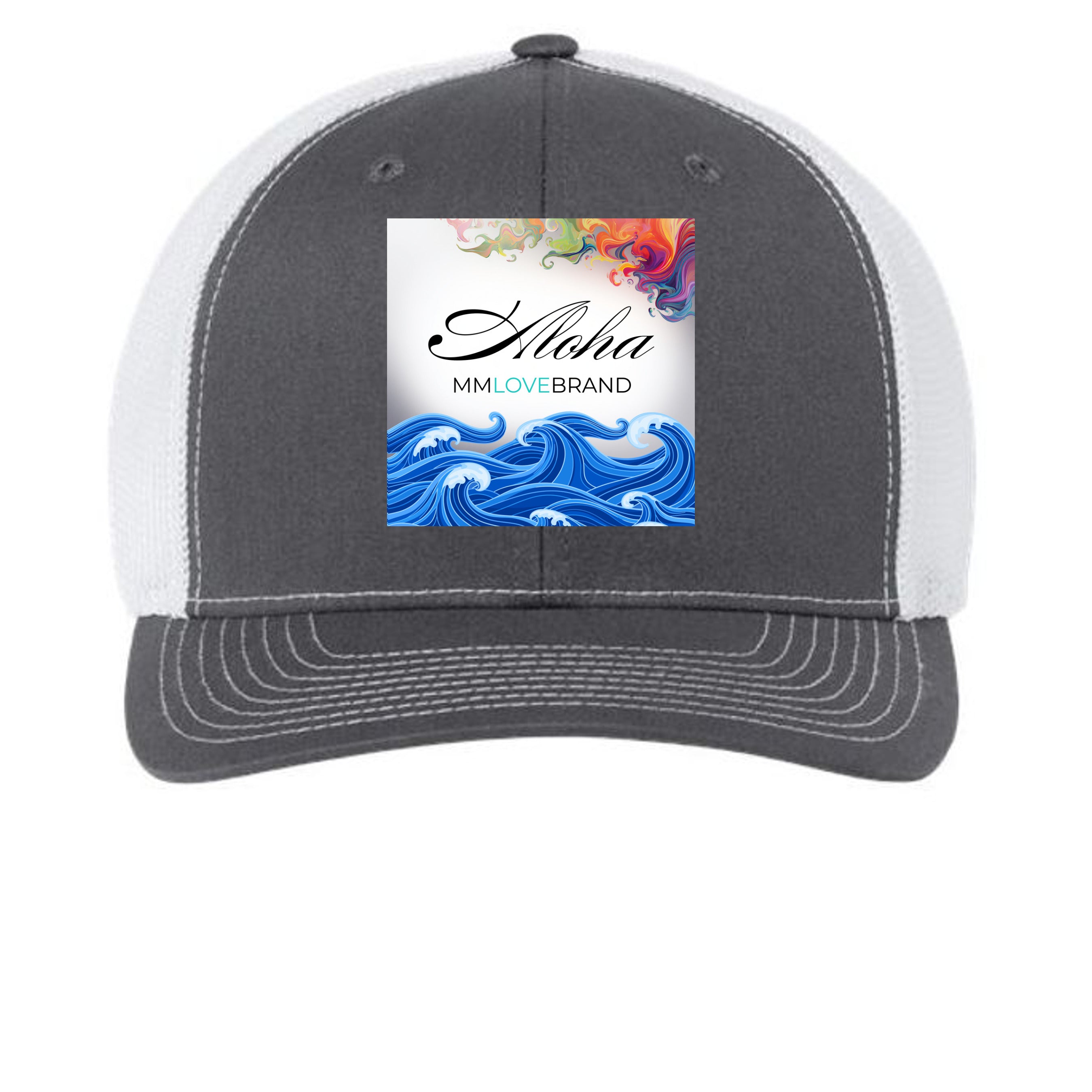 Charcoal/ White - 112PL - FRONT