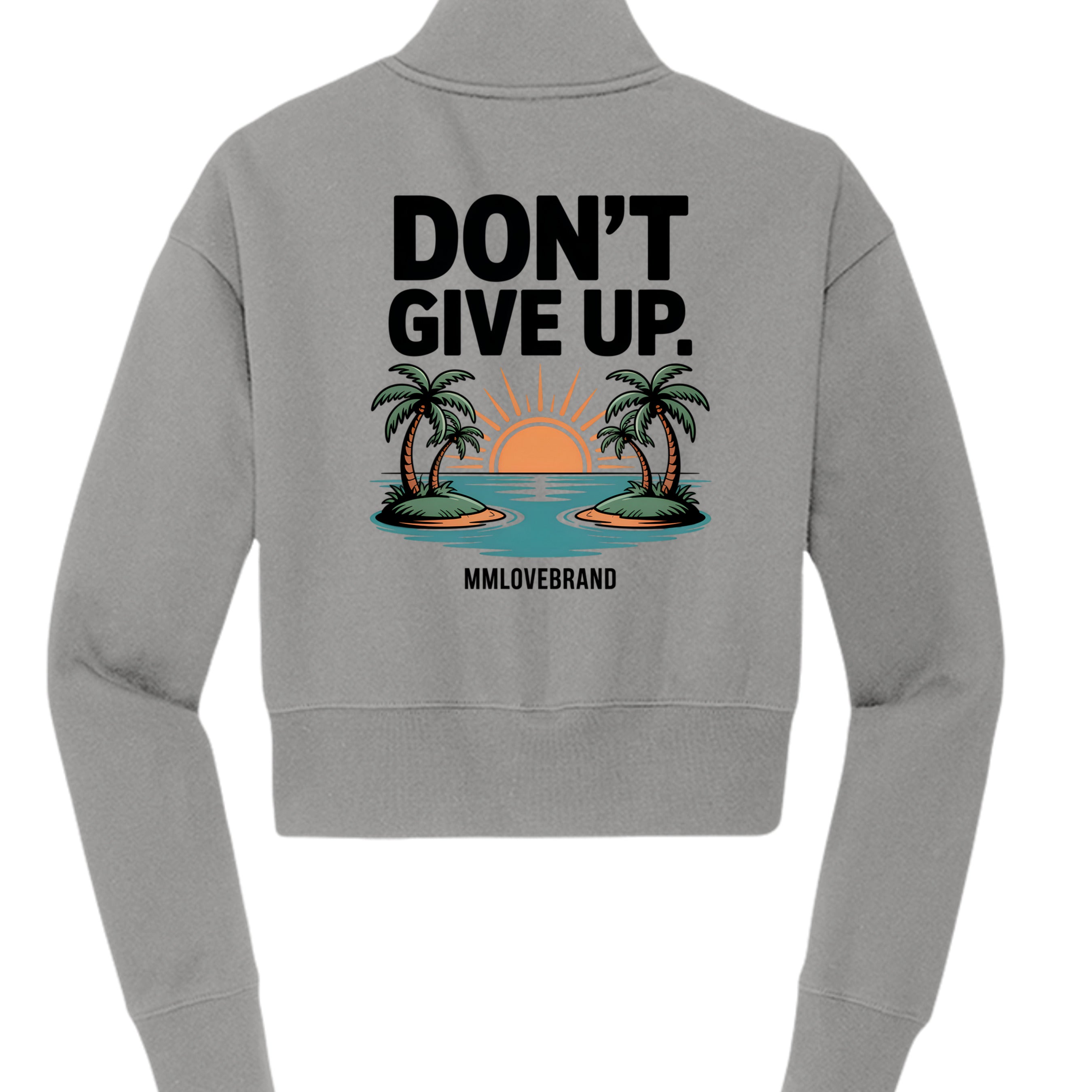 Light Heather Grey - DT6111 - BACK