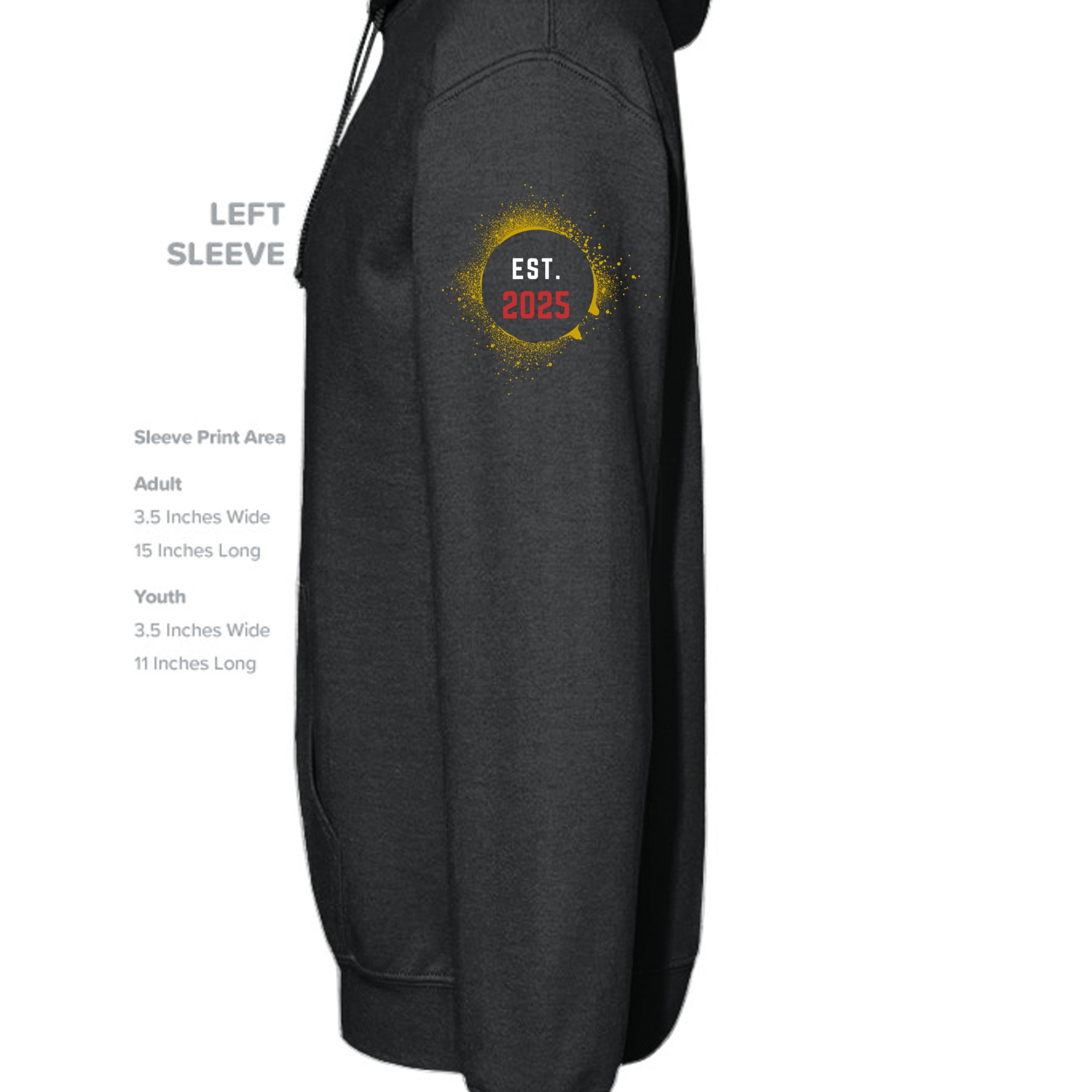 Black - IND280SL - SLEEVE_LEFT