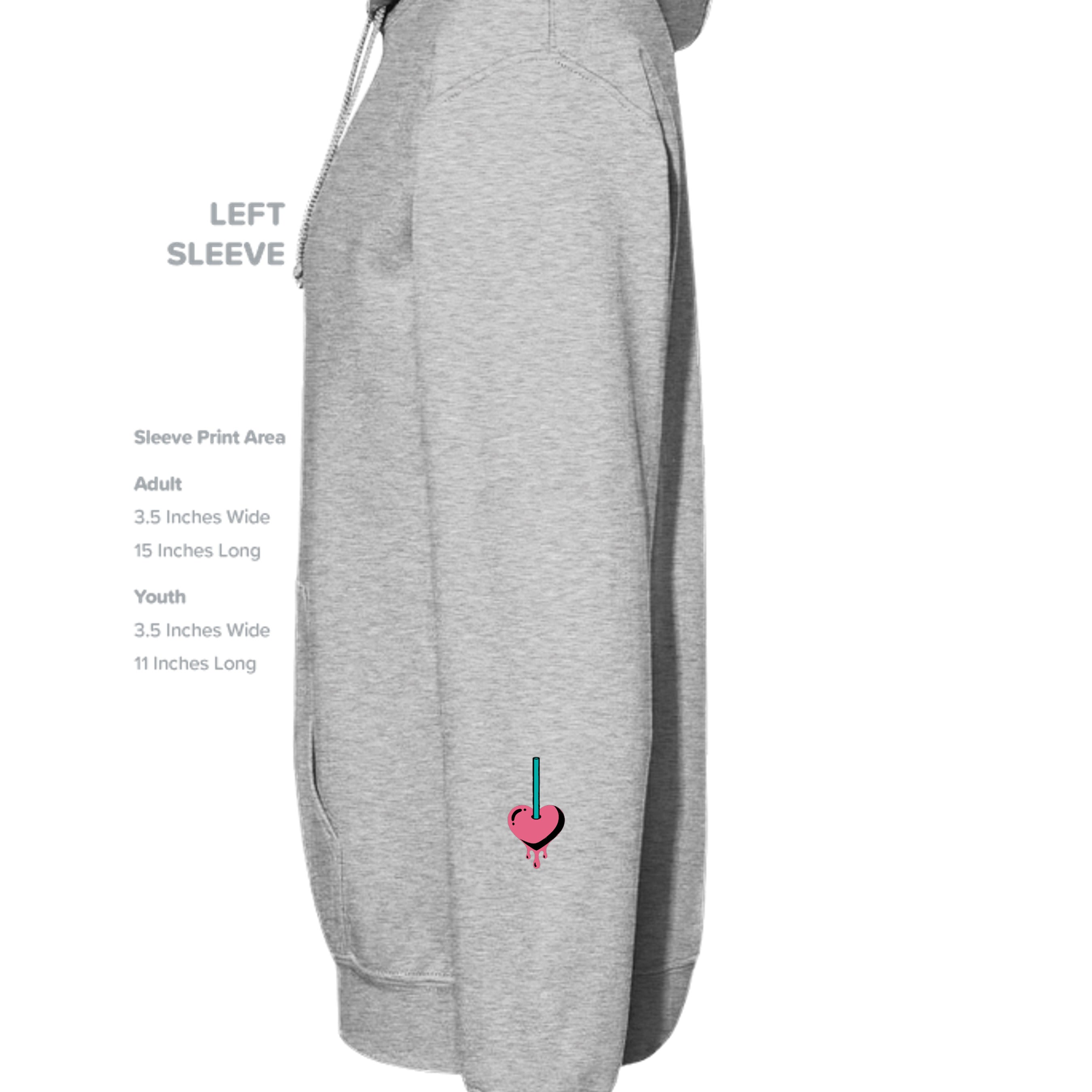 Grey Heather - IND4000 - SLEEVE_LEFT