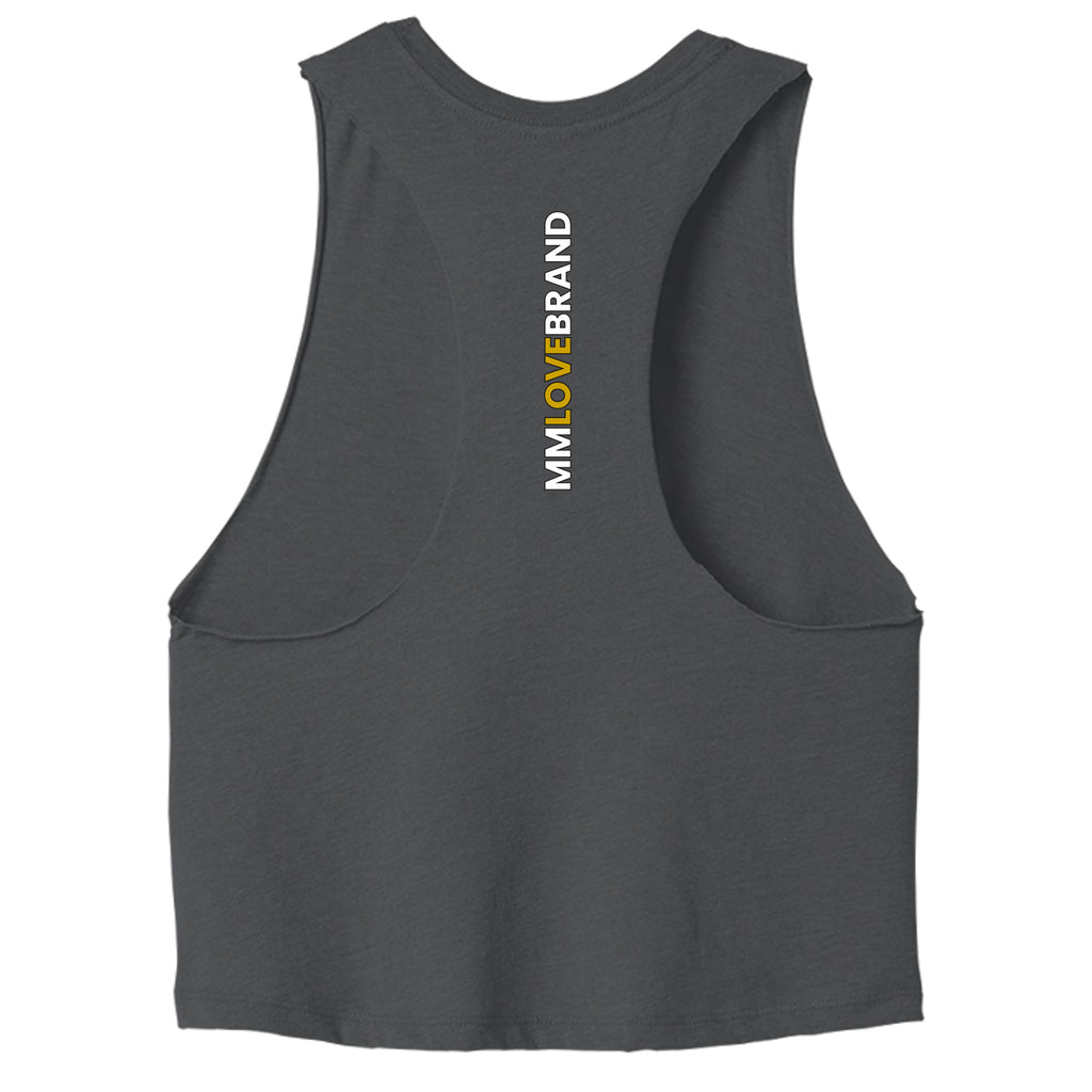 DARK GRY HEATHER - 6682 - BACK