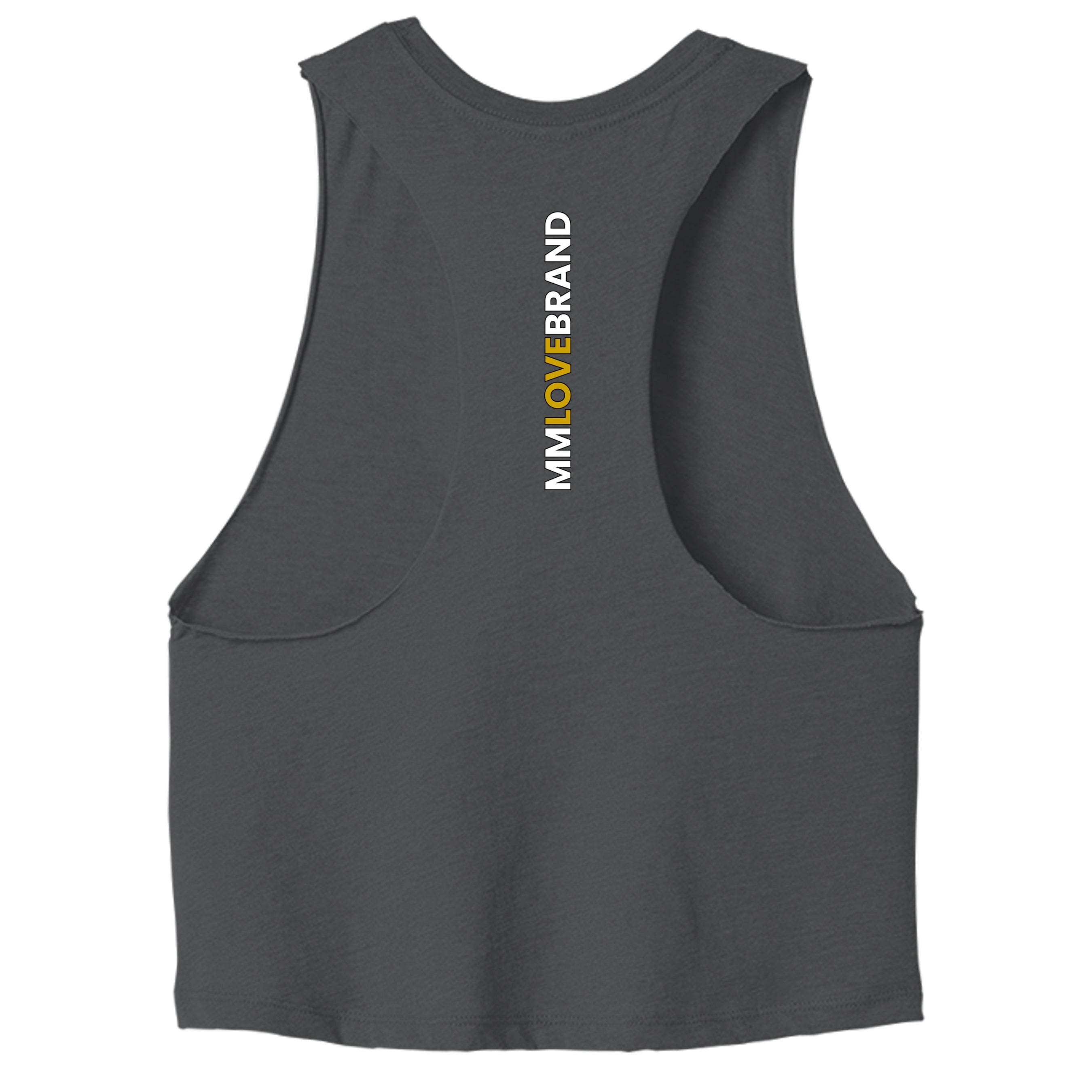 DARK GRY HEATHER - 6682 - BACK