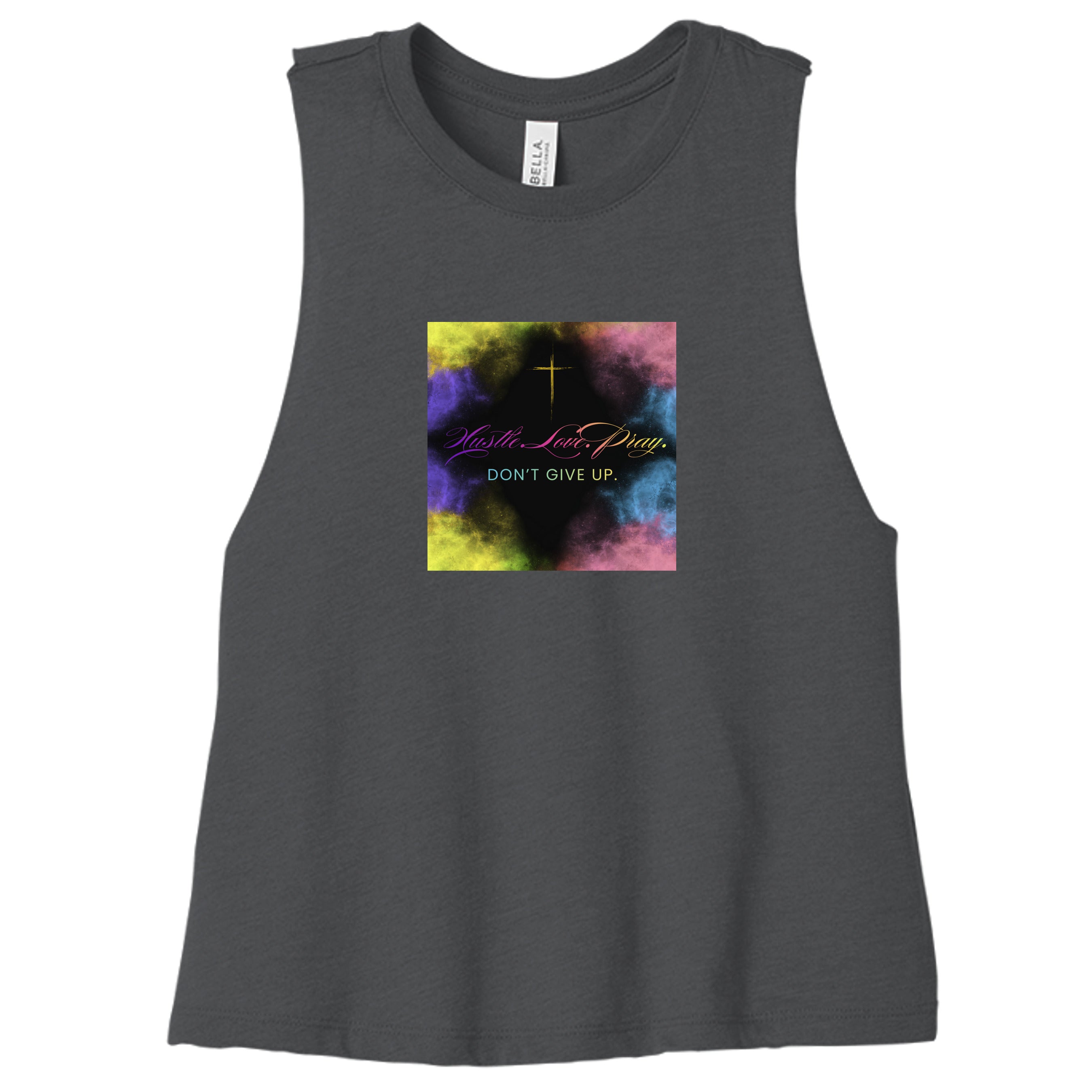 DARK GRY HEATHER - 6682 - FRONT