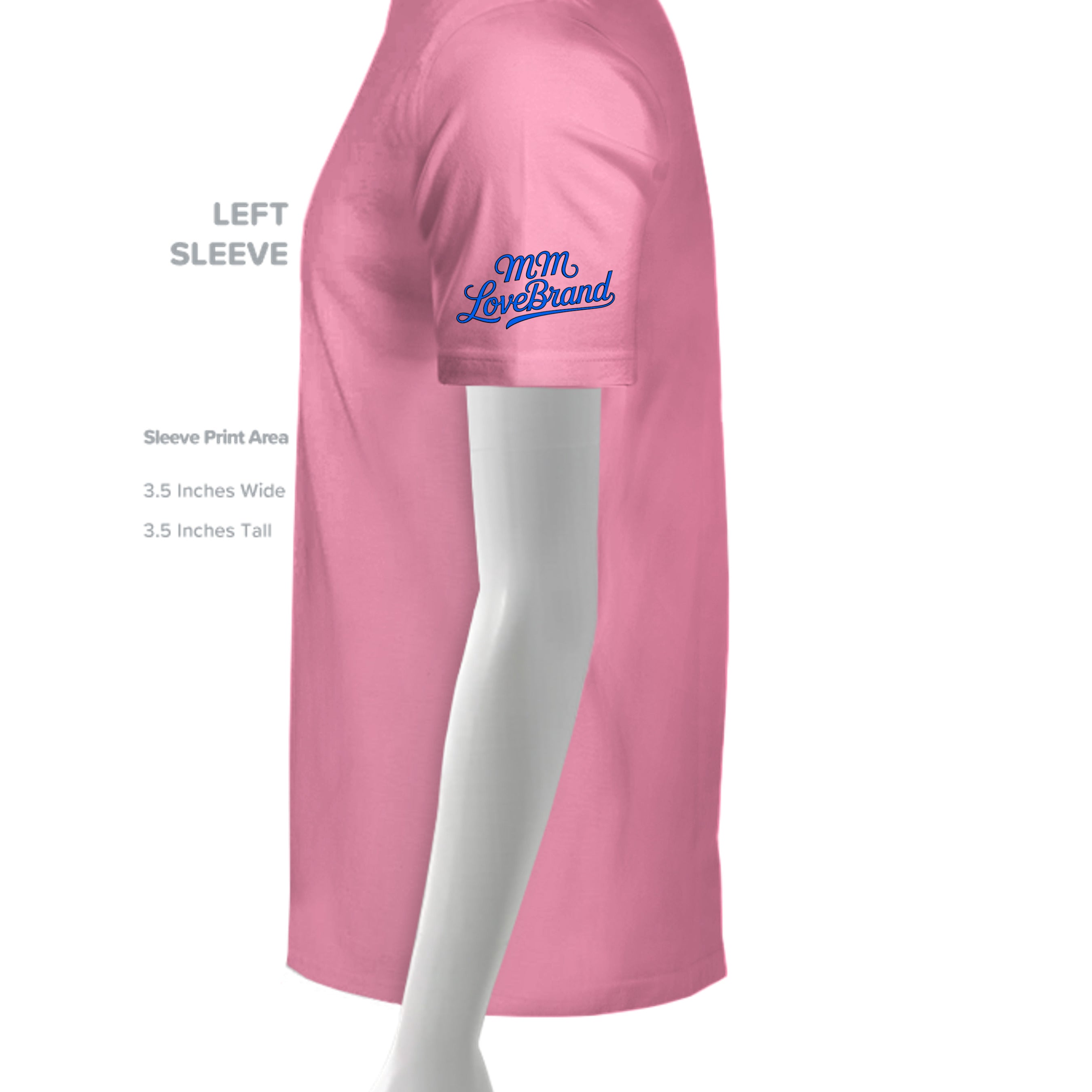 Heather Charity Pink - 3001CVC - SLEEVE_LEFT