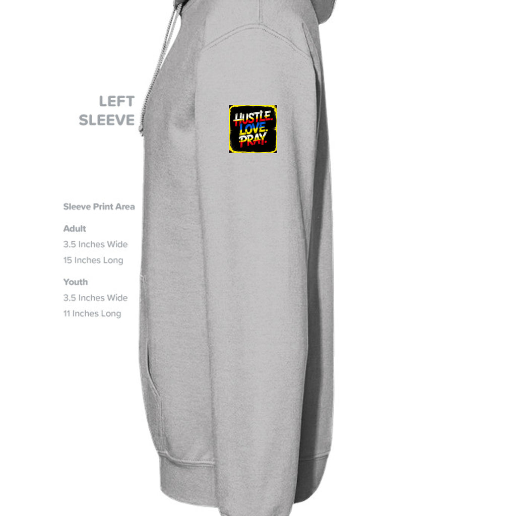Grey Heather - IND420XD - SLEEVE_LEFT