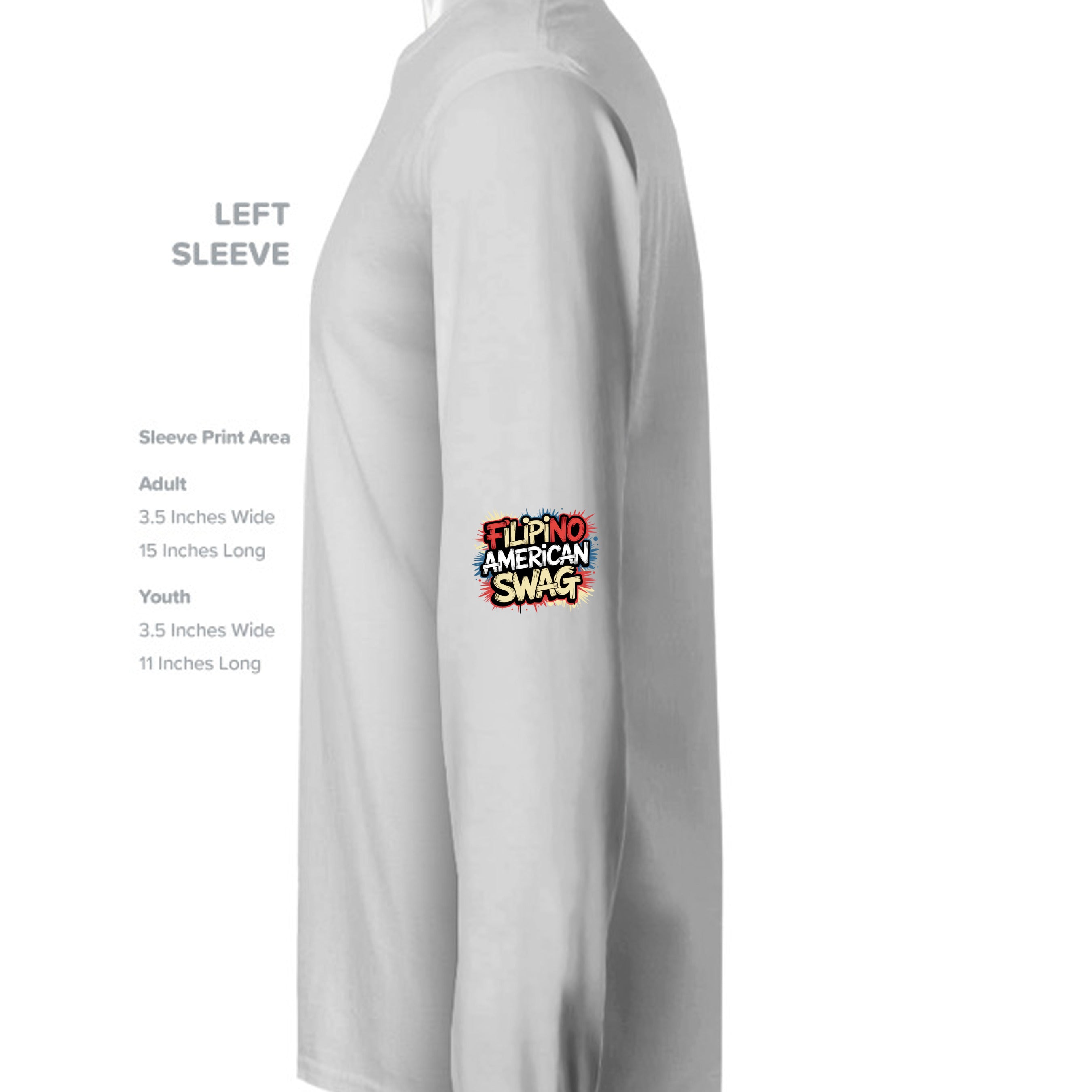 HEATHER GREY - RF496 - SLEEVE_LEFT