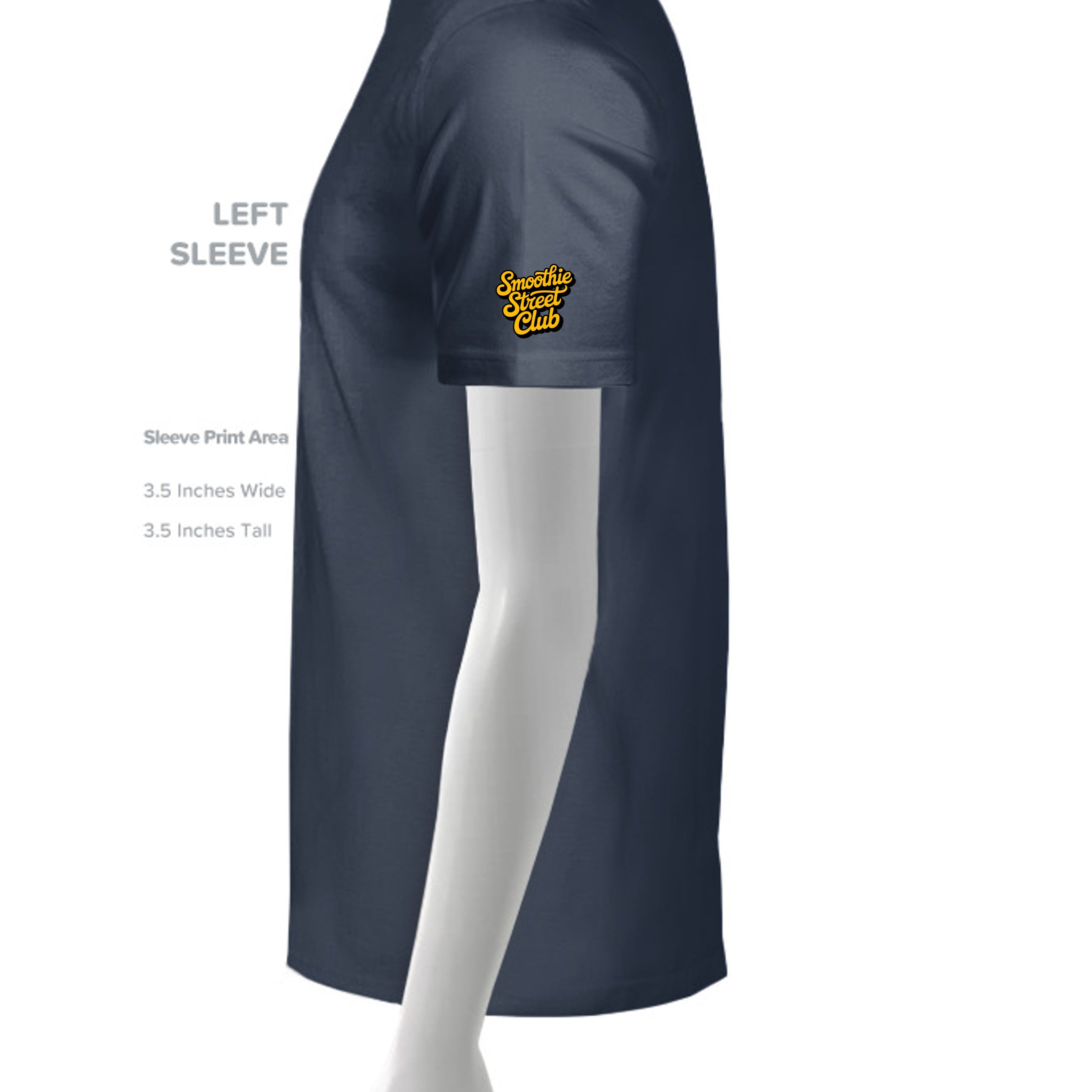 Solid Navy Blend - 3001CVC - SLEEVE_LEFT