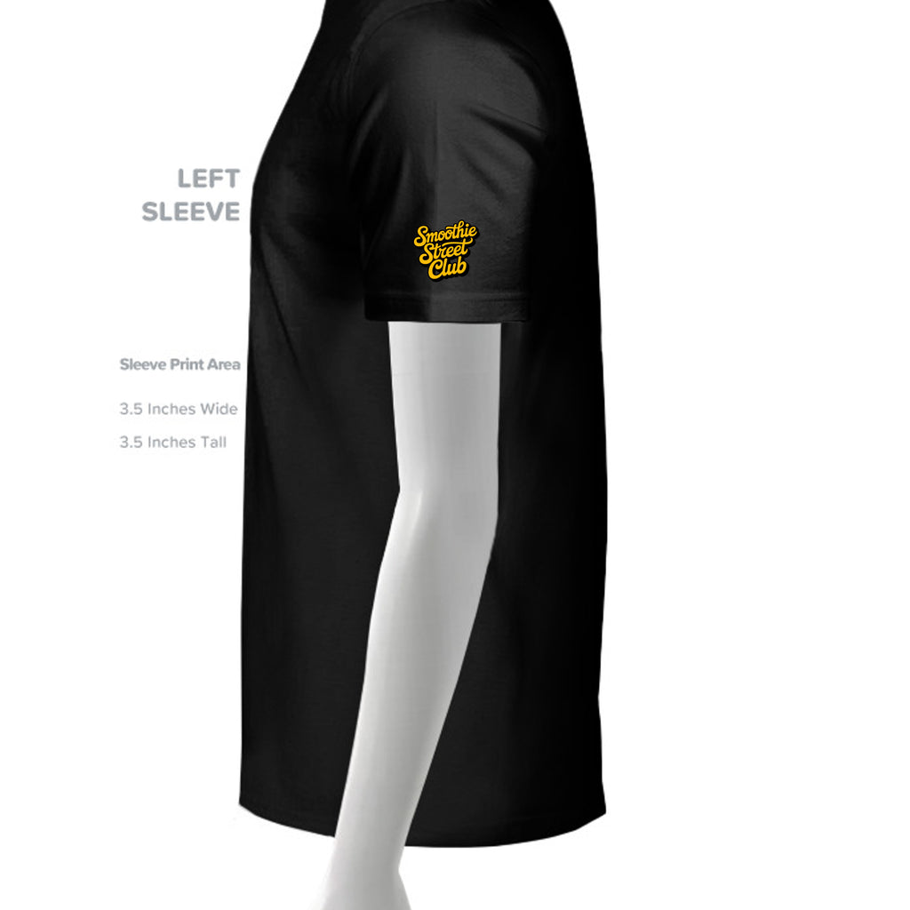 Solid Black Blend - 3001CVC - SLEEVE_LEFT