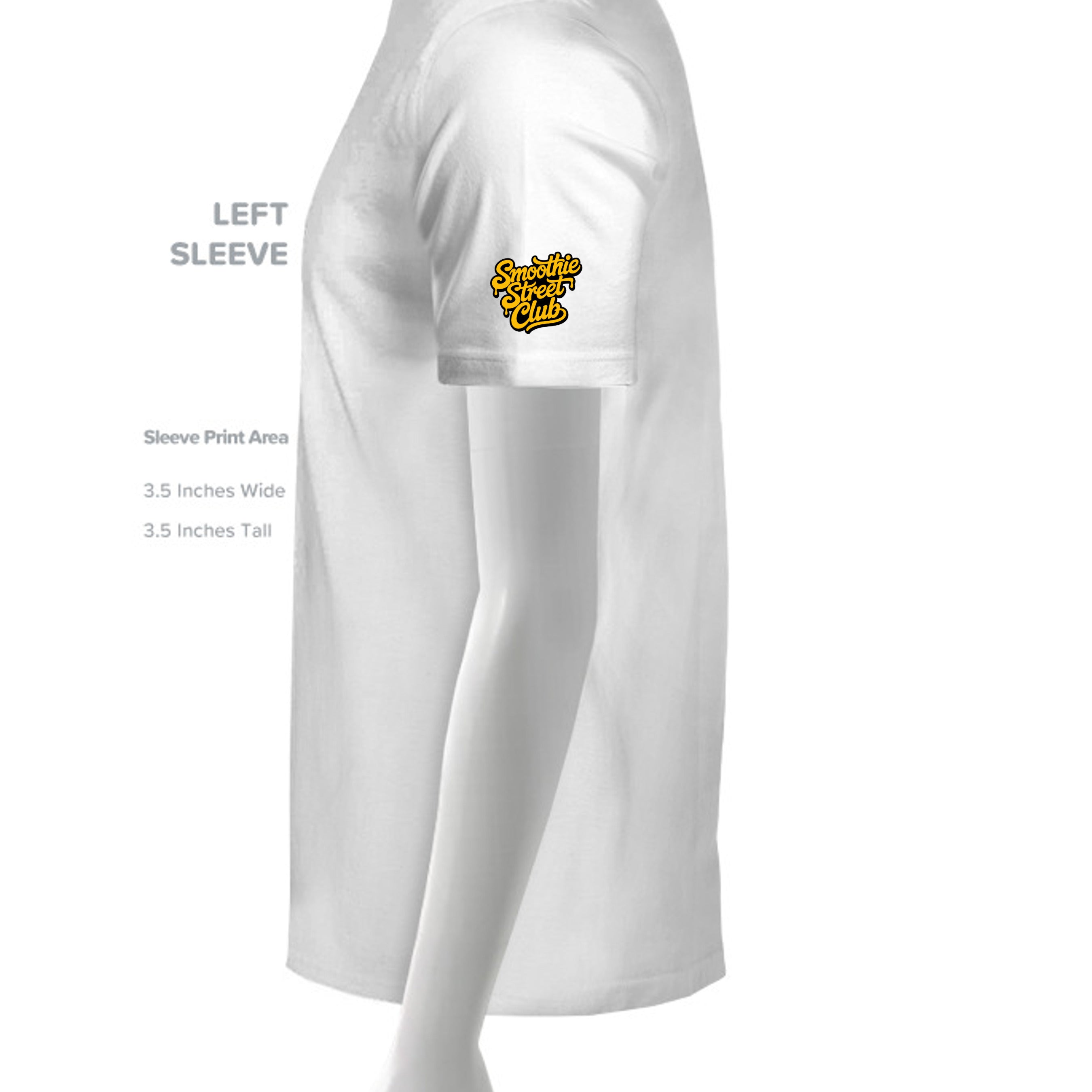 Solid White Blend - 3001CVC - SLEEVE_LEFT