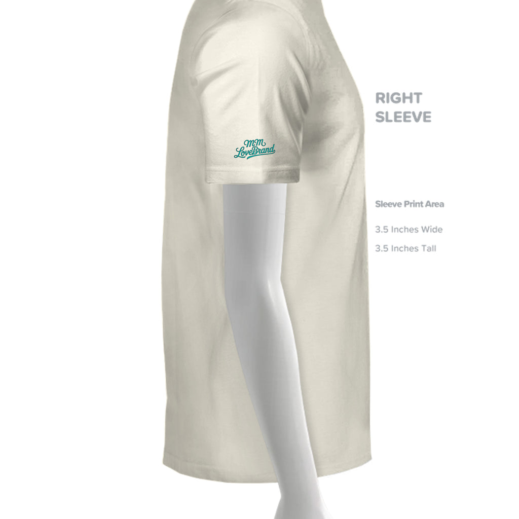 Heather Oatmeal - 3001CVC - SLEEVE_RIGHT