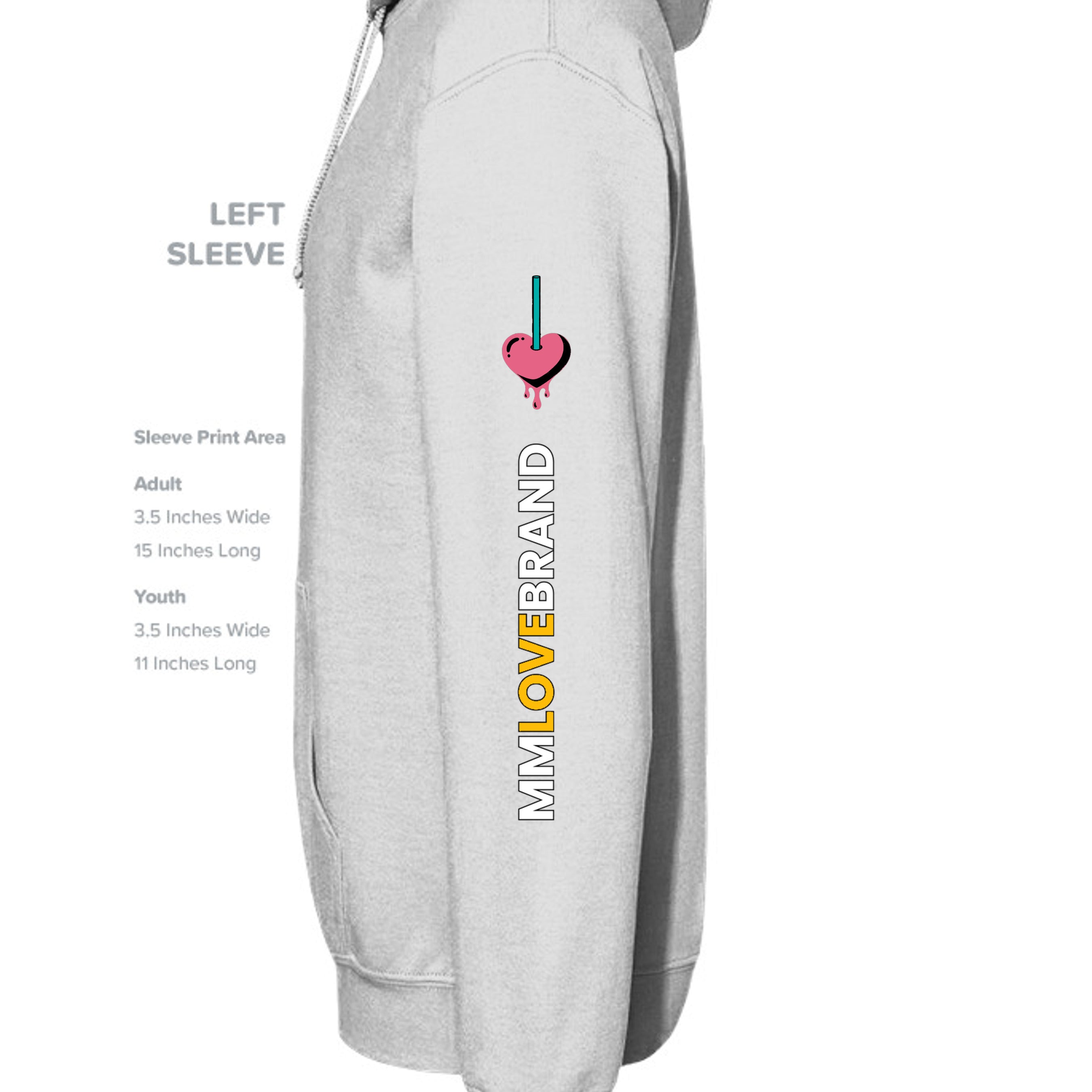 HEATHER GREY - RF498 - SLEEVE_LEFT