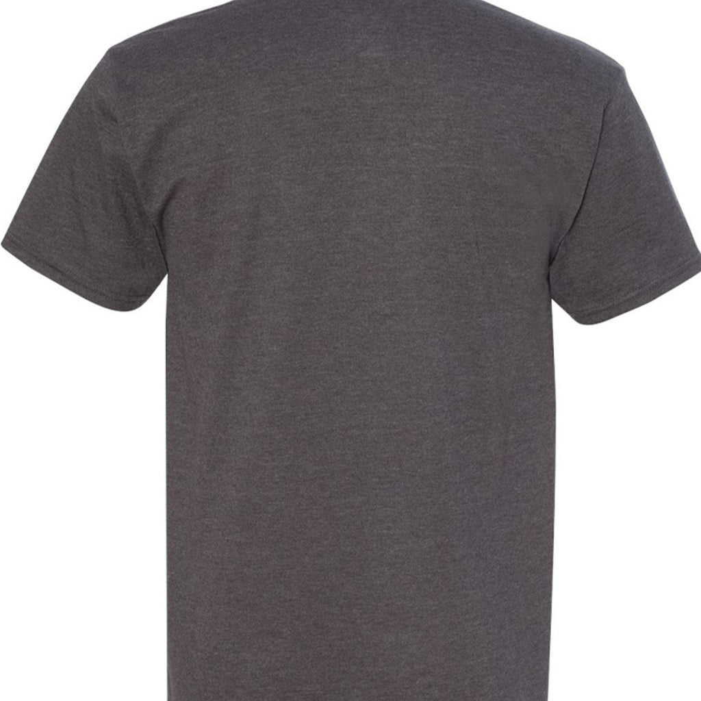 CHARCOAL HEATHER - 518T - BACK