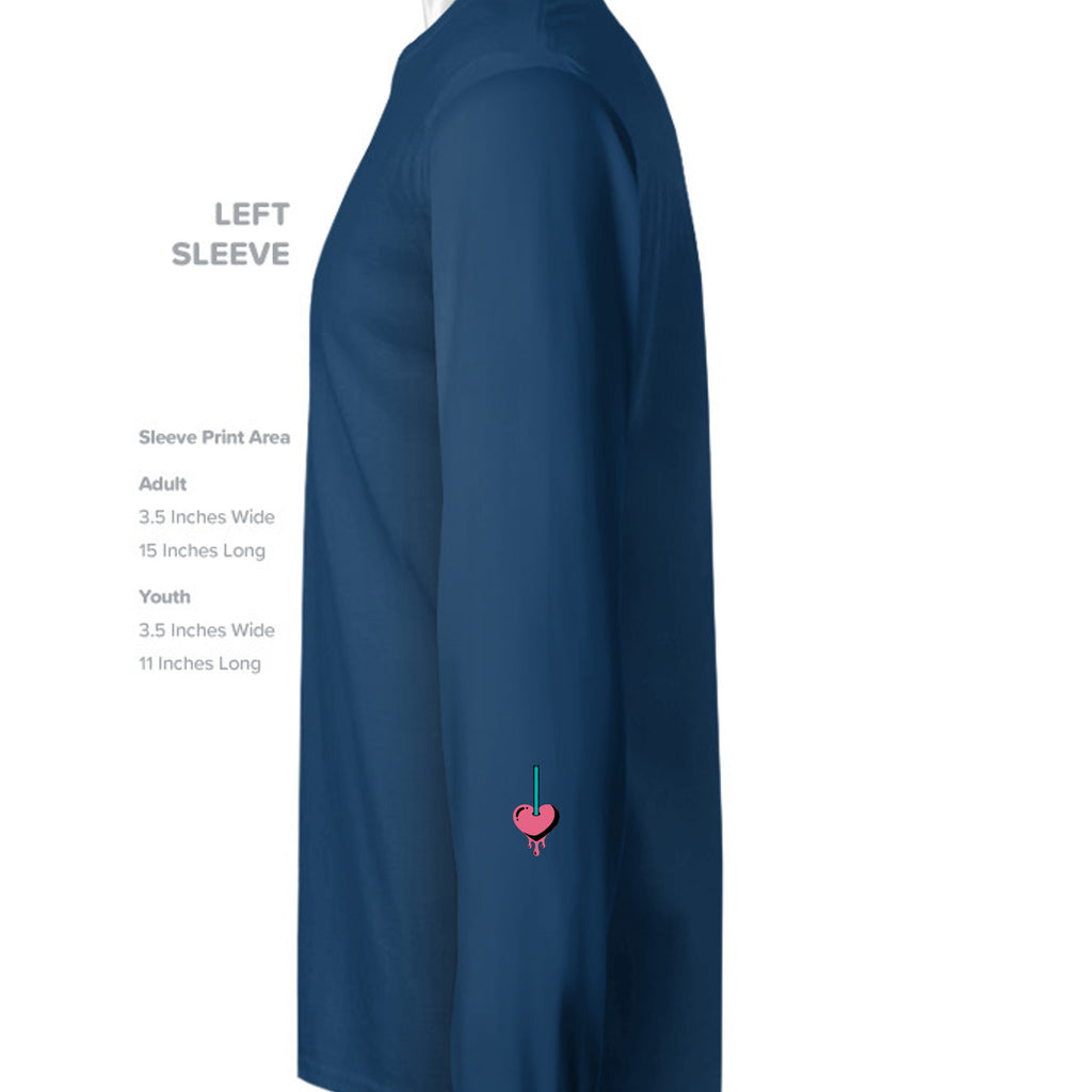 SEA BLUE - RF496 - SLEEVE_LEFT
