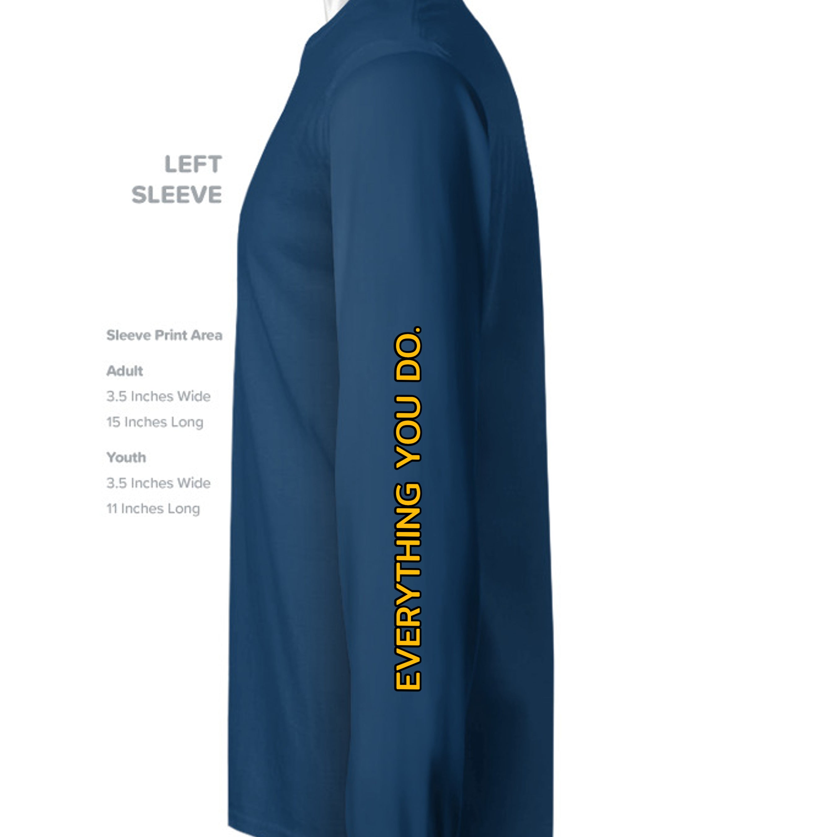 SEA BLUE - RF496 - SLEEVE_LEFT