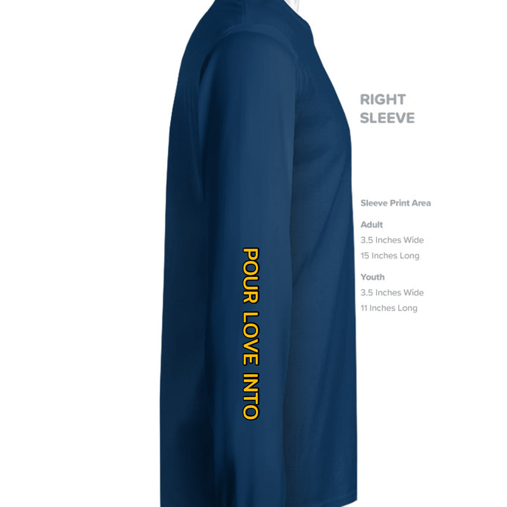 SEA BLUE - RF496 - SLEEVE_RIGHT