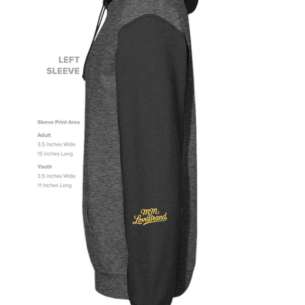 Charcoal Heather/ Black - IND4000 - SLEEVE_LEFT