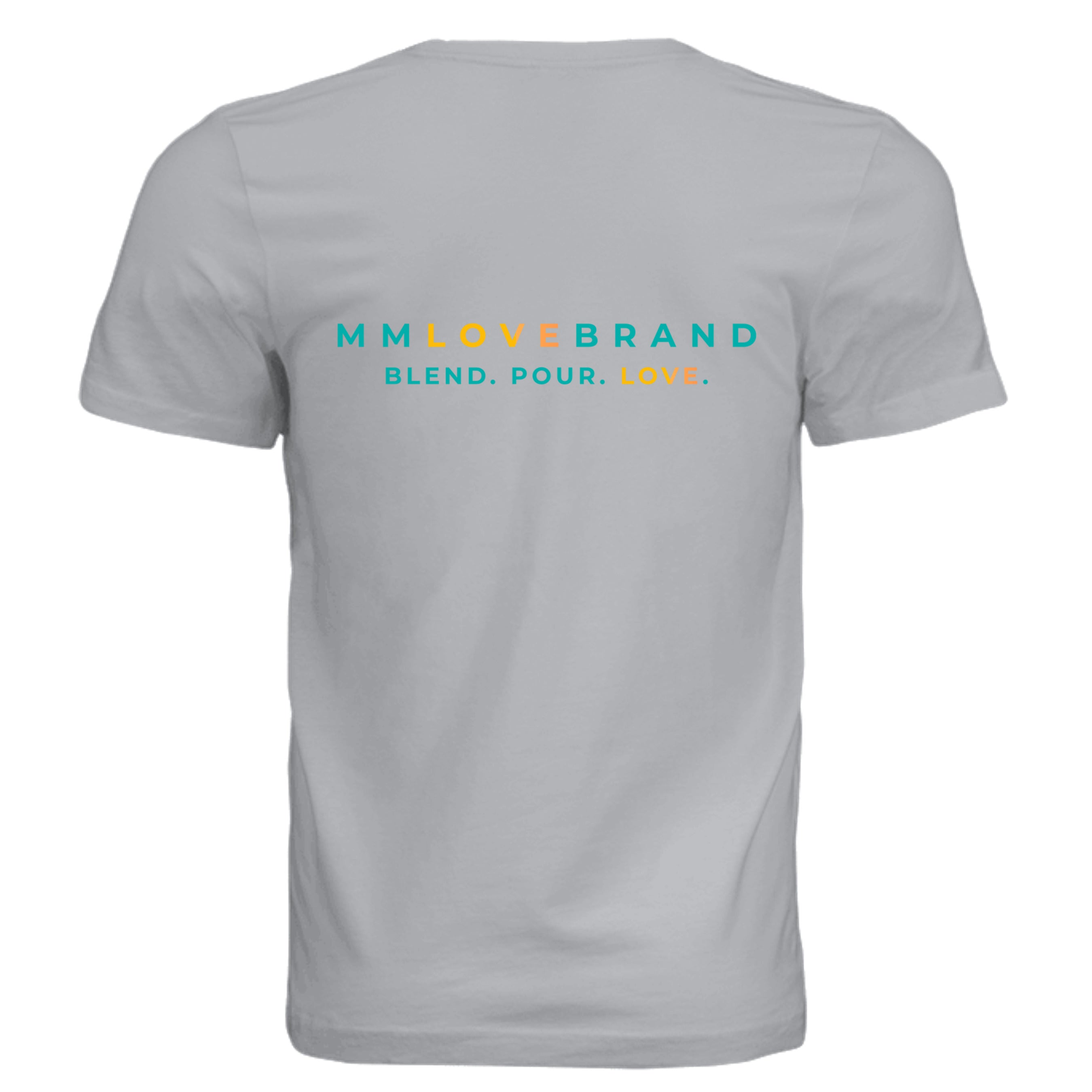 Solid Athletic Grey - 3001C - BACK